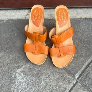 Kork-ease heeled sandals